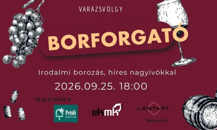 Borforgató - Boros történetek híres nagyivóktól sok zenével