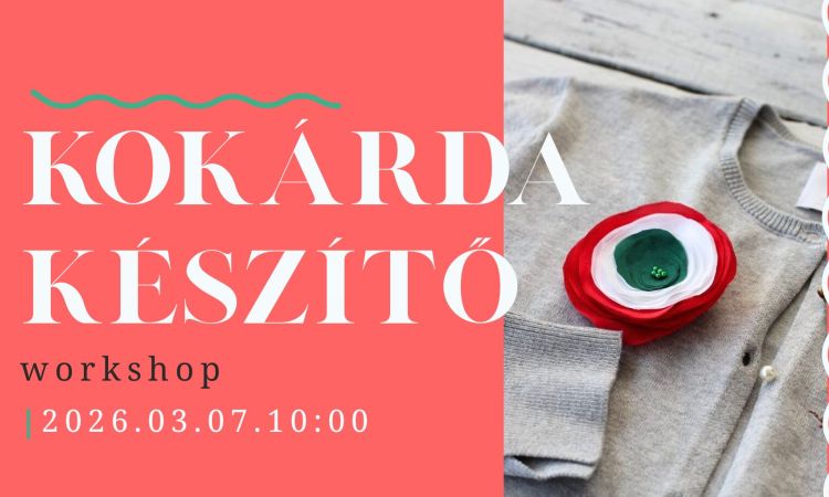Kokárdakészítő workshop