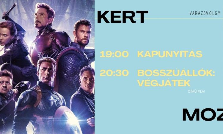 Kert Mozi - Bosszúállók: Végjáték
