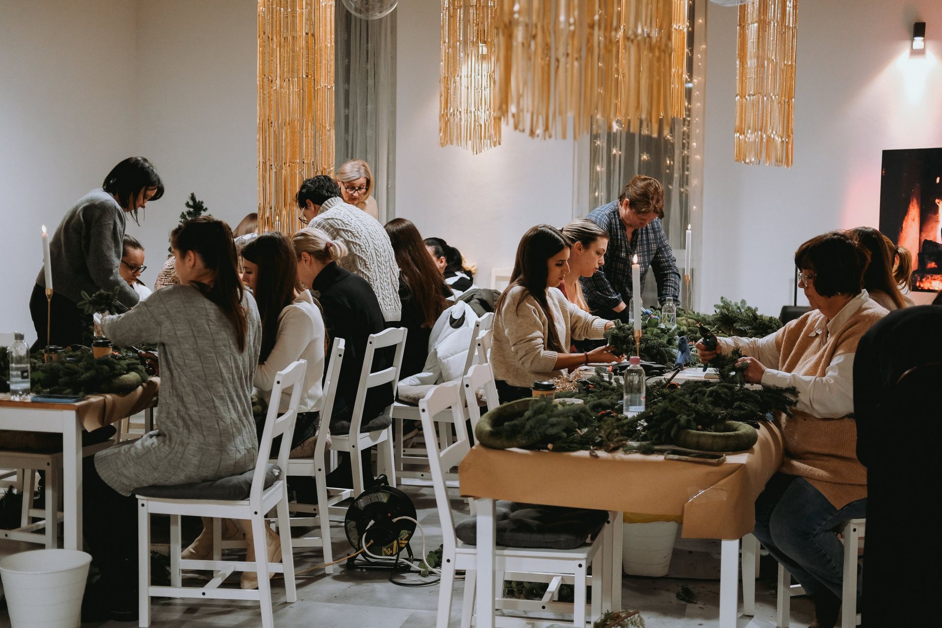 Adventi koszorúkészítő workshop 2024. november 23. 