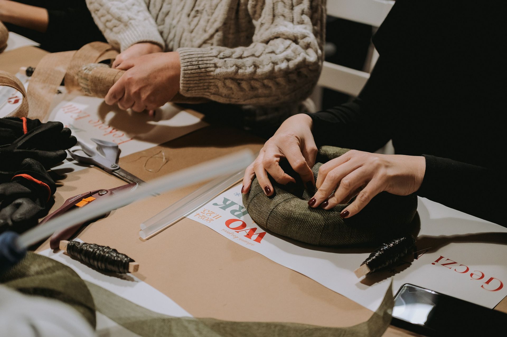 Adventi koszorúkészítő workshop 2024. november 23. 