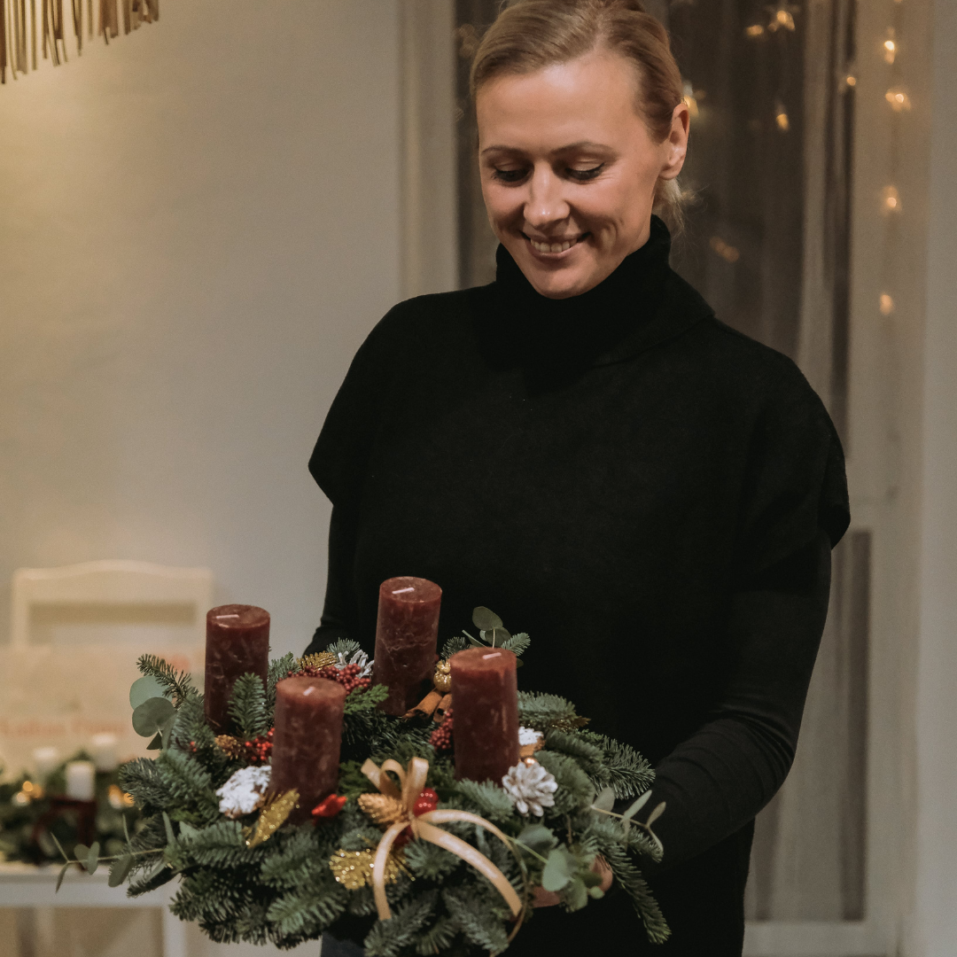 Adventi koszorúkészítő workshop 2024. november 23. 