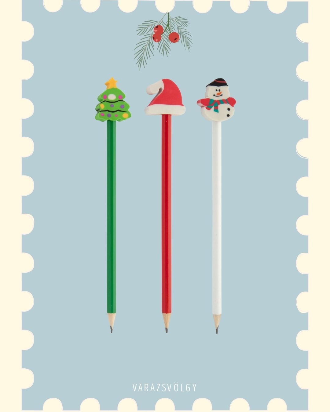 Karácsonyi ceruza - 200 Ft / db