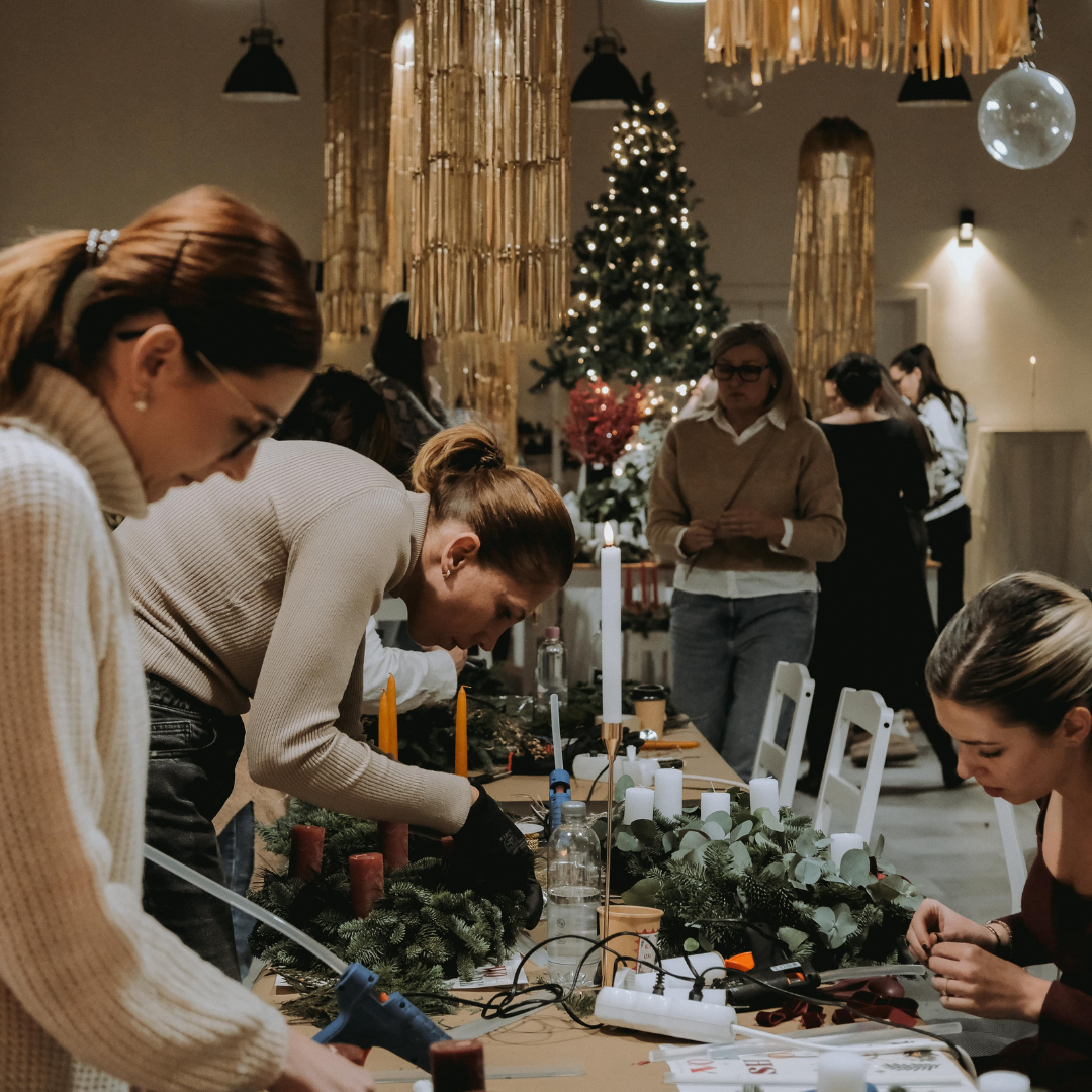 Adventi koszorúkészítő workshop 2024. november 23. 