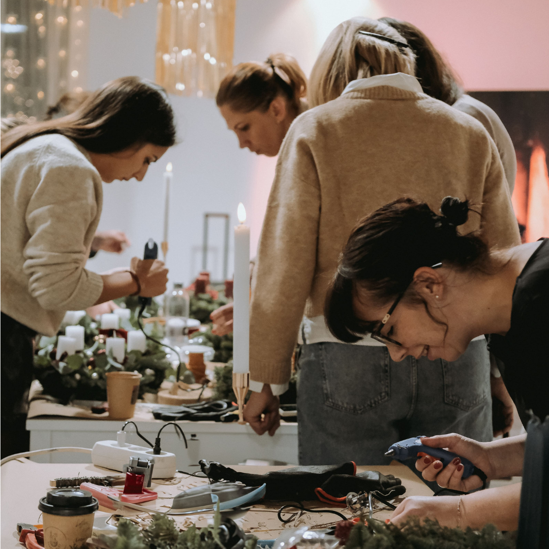 Adventi koszorúkészítő workshop 2024. november 23. 