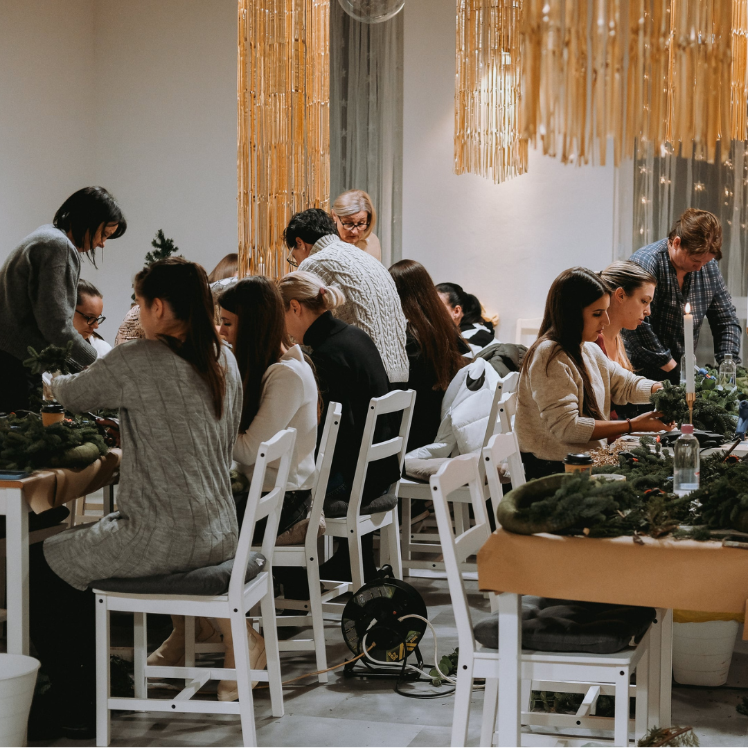 Adventi koszorúkészítő workshop 2024. november 23. 