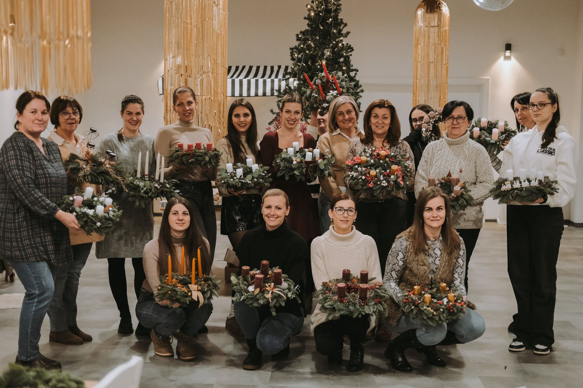 Adventi koszorúkészítő workshop 2024. november 23. 